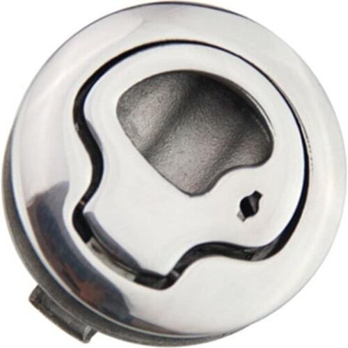 Marine Boat Cam Latch Hatch Pull Turning Lock Lift Handle Boat Parts Flush Mount Hatch Flush Pull Boat Latch Lock with Key