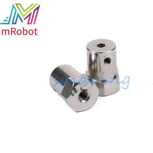 4/5/6/8mm Motor Coupling for Omnidirectional Universal Wheel DIY Smart Robot Car Chassis Kit
