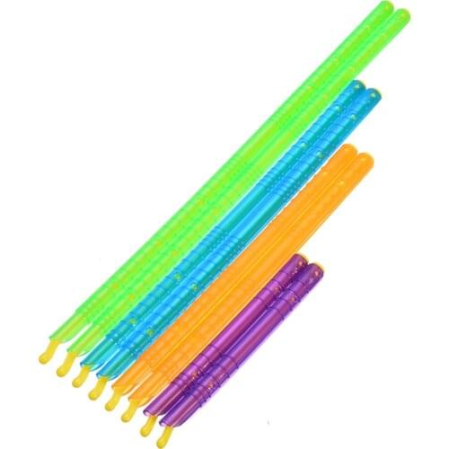 8pcs 4Sizes Plastic Seal Sticks Reusable Kitchen Storage Bag Clip Fresh Food Snack Sealer Bag Clip Stick Bar Home Kitchen Gadget