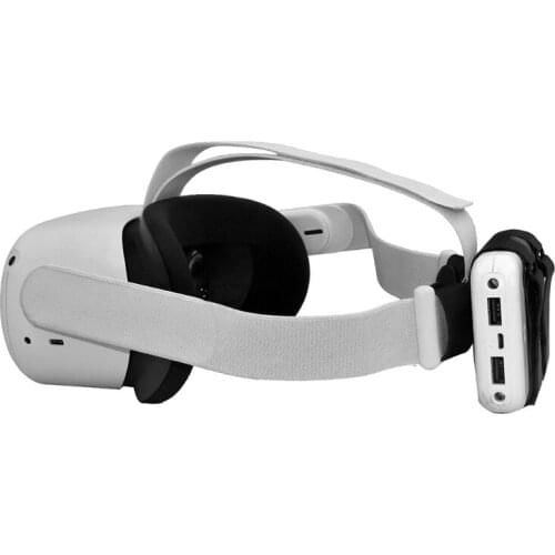 VR Power Bank Fixing Strap Compatible with quest 2/ HTC/ Vive/Index Accessories VR Headset Strap