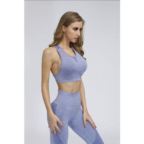 2PCS Mesh Seamless Yoga Set Sports Suits Womens Yoga Set High Waist GYM Fitness Running Pants Top Sportswear Women Leggings+Bra