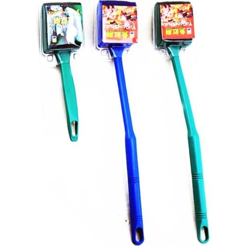 Aquarium Fish Tank Scrub Brush Double Sided Algae Cleaning Brush Fish Tank Brush Long Handle Brush Double-sided Cleaning Brush