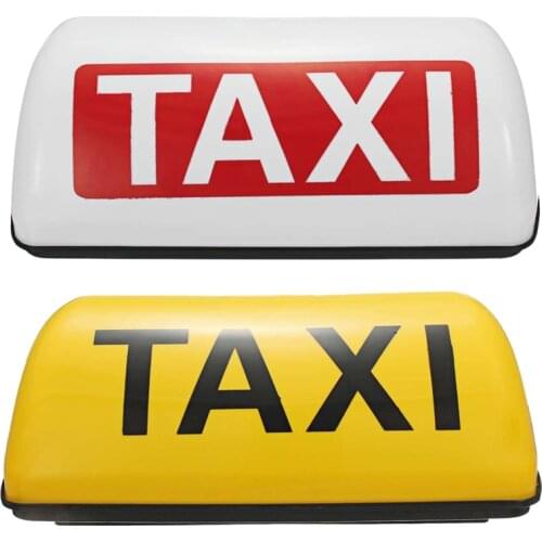 12V Waterproof Top Sign netic Meter Cab Lamp Light LED TAXI Signal Lamp