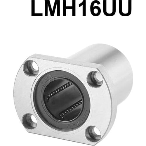 16Mm LMH16UU Flange Linear Motion Ball Bearing Bush