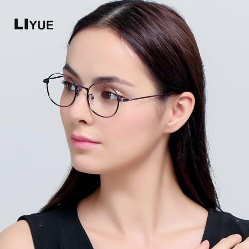 2020 Round Glasses frame men Women Spectacle frames Retro eyeglasses Computer Myopia Prescription Transparent glasses eyewear