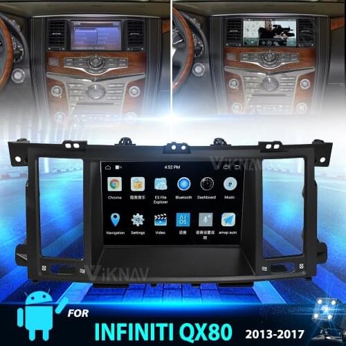2din Android car autoradio car multimedia player For Infiniti QX80 2013-2017 GPS navi car radio stereo DVD player