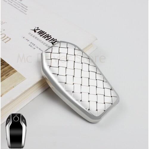 Car Key Case Key Cover Bag For BMW 7 Series 730li 5 series 530li 6 Series GT LCD screen X3 Key shell Car Styling Accessories
