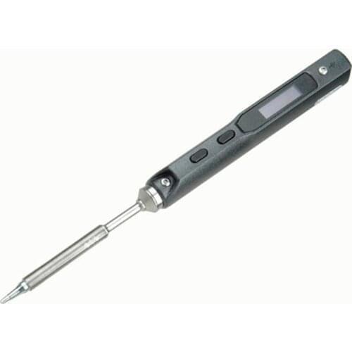 TS100 65W Mini Digital Electric Soldering Iron LCD Programable Display Adjustable Temperature With Solder Tip 24V Power Supply