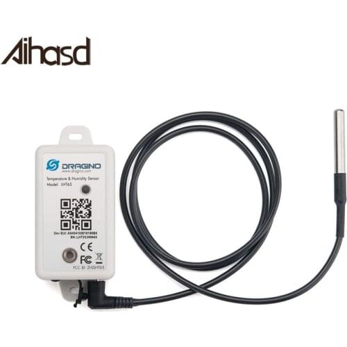 Aihasd LHT65 LoRaWAN DS18B20 Temperature & Humidity Sensor with built-in 2400mAh non-chargeable battery