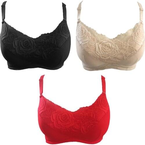 Hot Sale Female Breast Special Bra-type Surgery Upscale Lace Bra 3 Colors