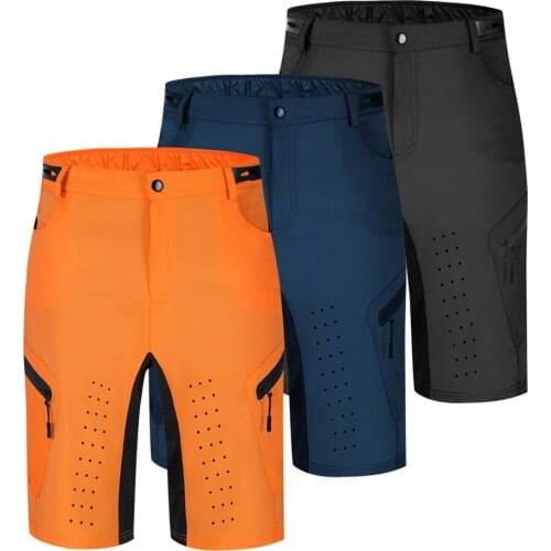 Men Loose Fit Cycling Shorts Breathable Quick Drying Outdoor Sports Running Bike Riding Casual Shorts 2021 mountain bike shorts