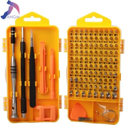 110/130 In1 Screwdriver Set Multi-function Manual Repair Tool Box Home Multi-use Repair Mobile Phone Computer Disassembly Tool