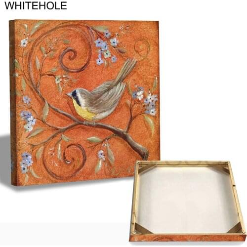 Wall Art Canvas Painting Animal Picture With DIY Framed Bird Picture Poster And Print Wall Pictures For Living Room