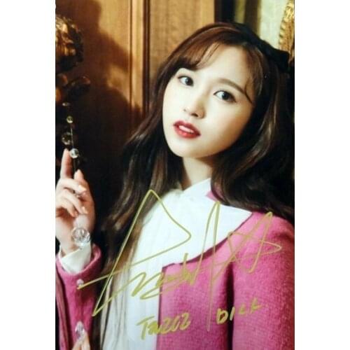 Signed TWICE SANA autographed photo The Year of Yes 5*7 freeshipping 122018B