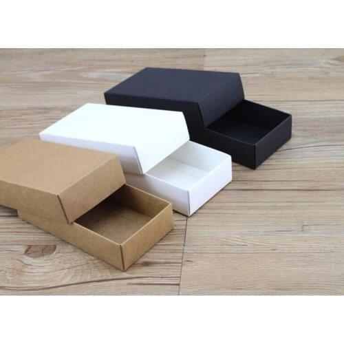 Size 34*22*4.8cm kraft drawer boxes,paper gift boxes shoes clothes packaging,gift packaging box(300pcs logo customized)