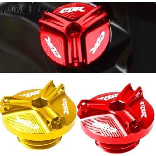 Motorcycle M20*2.5 Engine Oil Plug Filler Cover Screw For Honda CBR 600 CBR600RR CBR 600RR 2004 2005 2006 2007 2008 2003-2016