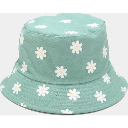 2020 Cotton flower print Bucket Hat Fisherman Hat outdoor travel hat Sun Cap Hats for men and Women 143