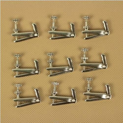 40 Pcs High Quality 3/4-4/4 Violin Silver Fine TUNERS Fiddle Strings Adjuster Accessories Parts