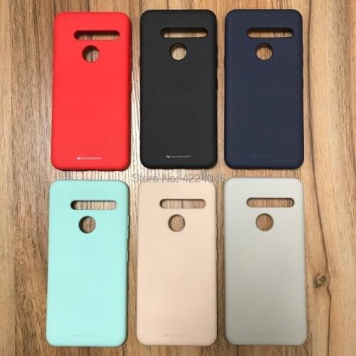 For LG G8S THINQ nice soft silicon feeling matte rubber TPU phone case with multiple colors