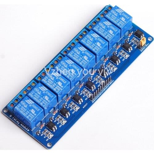 FOR SONGLE TENSTAR ROBOT 5pcs With optocoupler 8 channel 8-channel relay module relay control panel PLC relay 5V modul