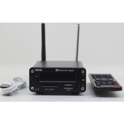 L7 APE Lossless Playing U-Disk HiFi Bluetooth Decoder DAC Amplifier Headphone Audio Amp Preamplifier Remote Control