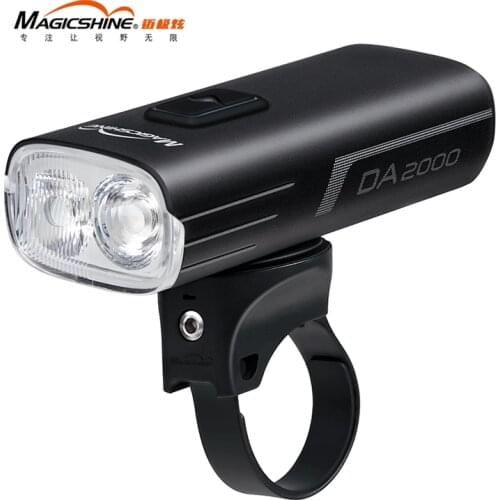 Magicshine DA2000 Bicycle Headlight MTB Road Bike Bright Light Flashlight Waterproof USB Rechargeable 2000 Lumens LED Cycling