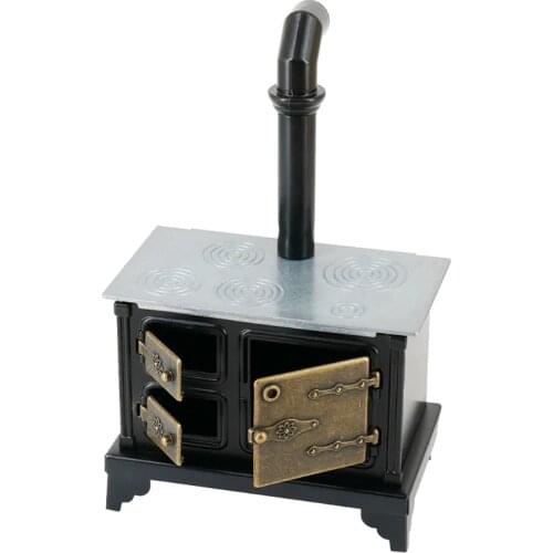 1:12 Scale Mini Stove Chimney Model Dollhouse Miniature Accessories Kitchen Toy Dropshipping