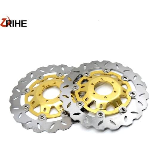 Motorcycle Front Brake Disc Rotor FOR HONDA CB400 VTEC400 1999-2010 motorbike brake disc 2 pcs cb400 vtec400 2009 2008 2007 2006