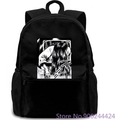 SADAKO YAMAMURA THE RING HORROR CULT MOVIE JAPAN ANIME GA JAPANESE Mens women men backpack laptop travel school adult