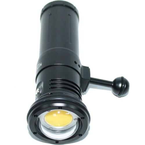 Nitescuba NSV80 Dive Photo Video Light 8000lumen High CRI 95 COB led Underwater Flashlight for Photography with Instant Strobe