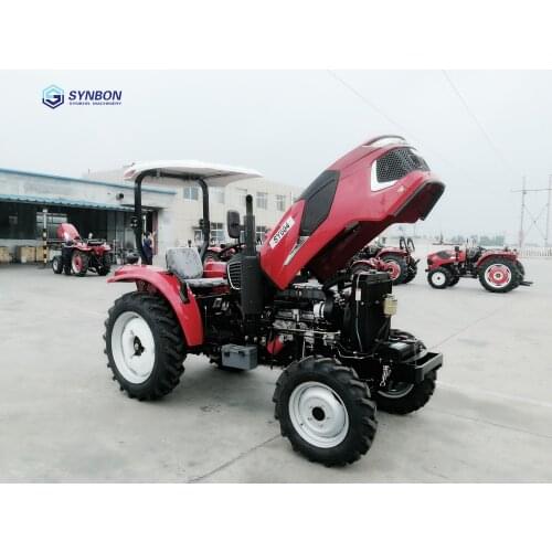 New 4wd 60hp Farm Tractor Agricultural Tractor with Awning SYNBON