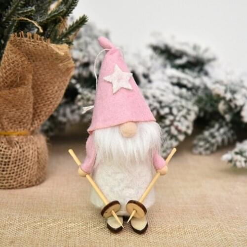 New Christmas Decor Forest Man Xmas Tree Party Pendant Lights Luminous Holiday Furnishings Festival Merry Christmas Gift