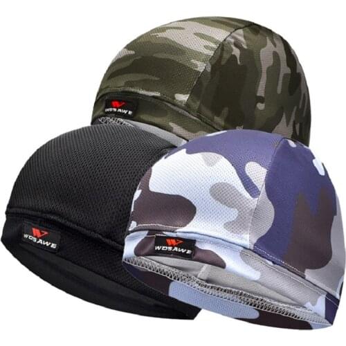 Cross-country Motorcycle, Bicycle Hood, Headscarf, Hat, Semi-round Hat, Helmet Lining, Quick Drying Cycling Hats Caps Bike Cap