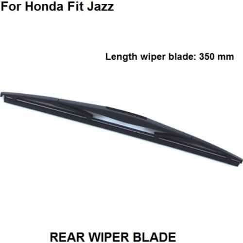 Hatchback Wiper Blade For Honda Fit Jazz Rear Windshield Wiper Blade 2009-2016