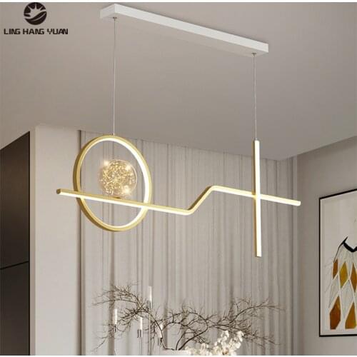 Led Lustres Modern Led Pendant Light 110V 220V New Chandelier Pendant Lamp for Dining room KItchen Living room Lighting Fixtures