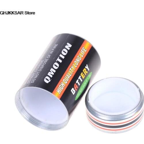 Battery Shaped Secret Stash Safe Money Coins Pill Box Hidden Container A Perfect Choice To Stash Your Cash 32*57mm Container Box