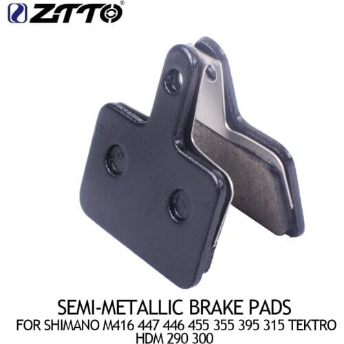10Pairs ZTTO MTB Mountain Bike Bicycle Semi-metallic Brake Pads For Parts M416 447 446 455 355 395 315 HDM 290 300
