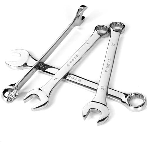 Universal Ratchet Combination Open End Wrench Repair Tools Set 6-32mm Double End Torque Wrench Spanner Ratchet Key Set kit