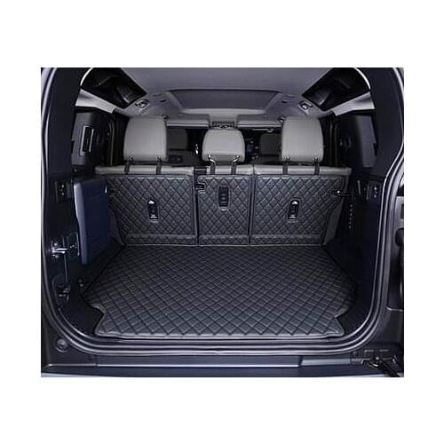 Good quality! Special car trunk mats for Land Rover Defender 110 2022-2020 waterproof boot carpets cargo liner mat,Free shipping