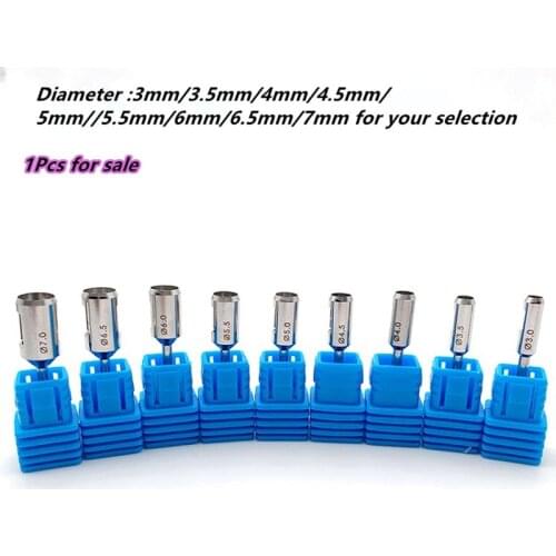 1pc Dental Implant Terphine Bur Tissue Punch Stainless steel Planting Tools Dental Implant Tissue Punch Surgical Instrument