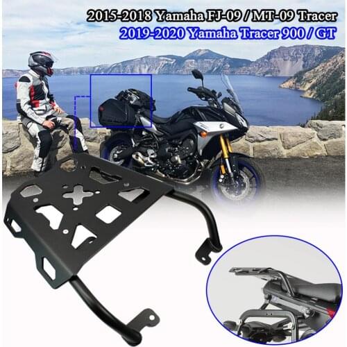Motorcycle Accessories CNC Rear Carrier Luggage Rack For 2015 2016 2017 2018 2019 2020 Yamaha MT FJ 09 MT09 FJ09 Tracer 900 GT