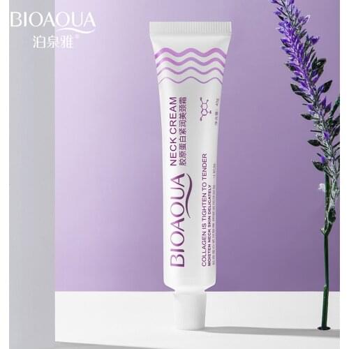 Bioaqua Collagen embellish beauty tight neck cream moisturizing lift firming improve wrinkle repair