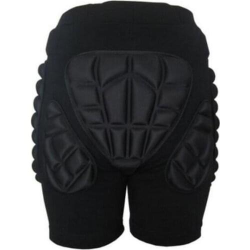 Black Protective Hip Botton Pad Ski Skate Roller Snowboard Skating Skiing Protection Drop Resistance Padded Shorts XXS-XXXL