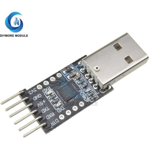CP2102 USB 2.0 to TTL UART Adapter Module 3.3V 5V 6Pin Connector Module Serial Converter for Aduino