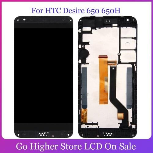 For HTC Desire 650 650H Lcd Display Touch Screen Glass Panel Assembly Repair Part