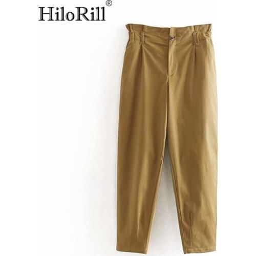 HiloRill Women's Trousers Harem Pants