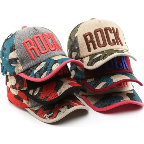 Fashion Baseball Cap for Men and Women Hip Hop Snapback Hat Summer Casual Sun Caps Camouflage Embroidery Hats Unisex