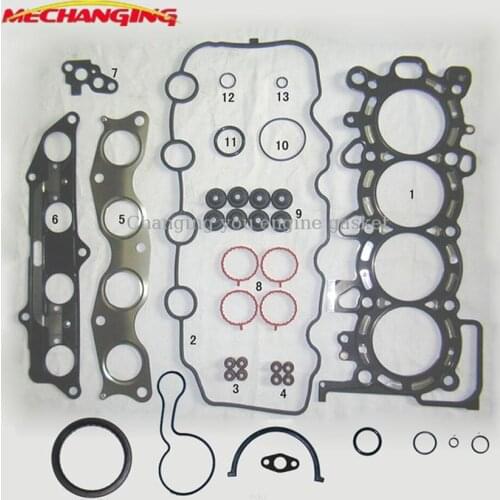 L12A2 L12A3 L13A1 L13A3 L13A5 FOR HONDA CITY Saloon FOR HONDA FIT II (GD) Engine Parts Full set Engine Gasket 50248200