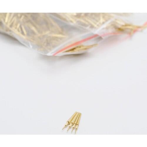 Lab Supplies Dental Brass Dowel Stick Pins With Spike Large Medium Small 2# 3# For Dentistry Clinic