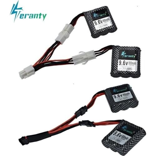 9.6v Li-ion Battery for 9115 9116 S911 S912 RC Car Truck Spare Upgrade 9.6V 800mah 9115 9116 Rechargeable battery for toys Car